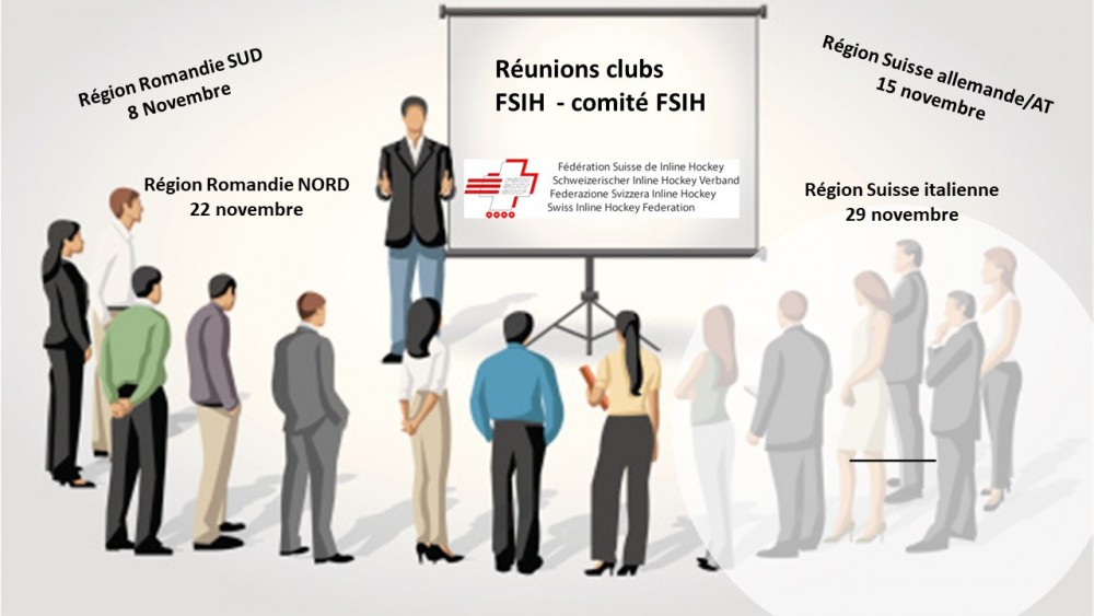 Réunions clubs FSIH  - comité FSIH  