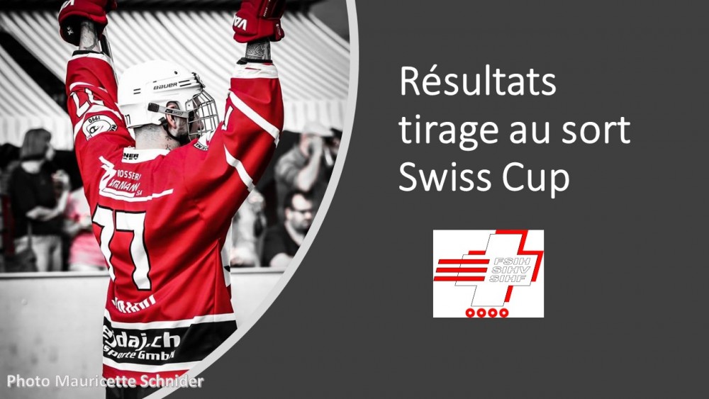 Résultat tirage au sort Swiss Cup Men et Seniors