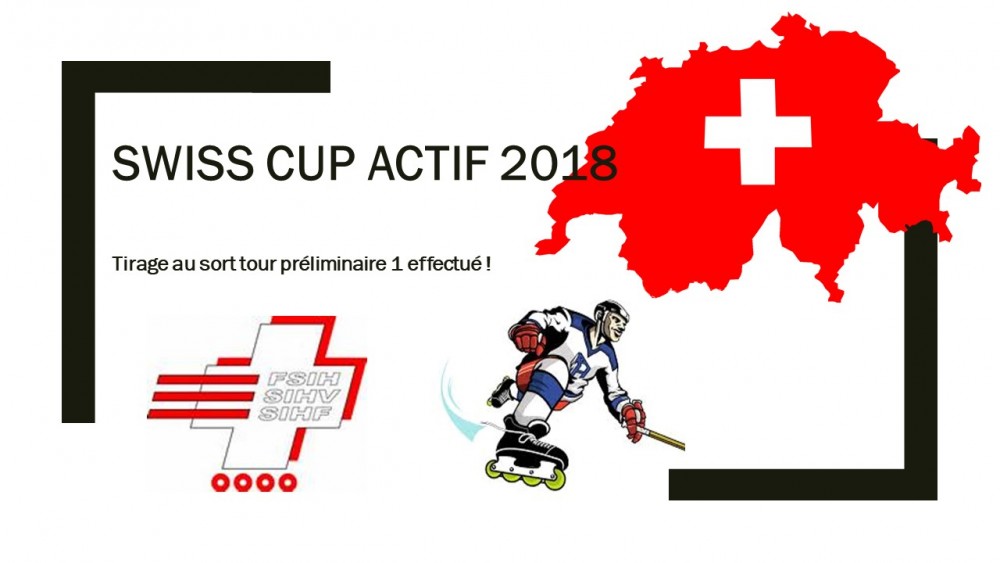 Swiss Cup Actif 2018 tirage au sort tour préliminaire 1 à voir ici !