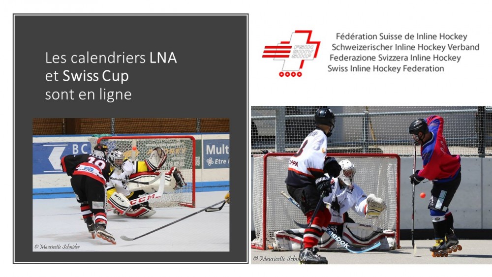 Calendrier LNA et premier tour Swiss Cup en ligne