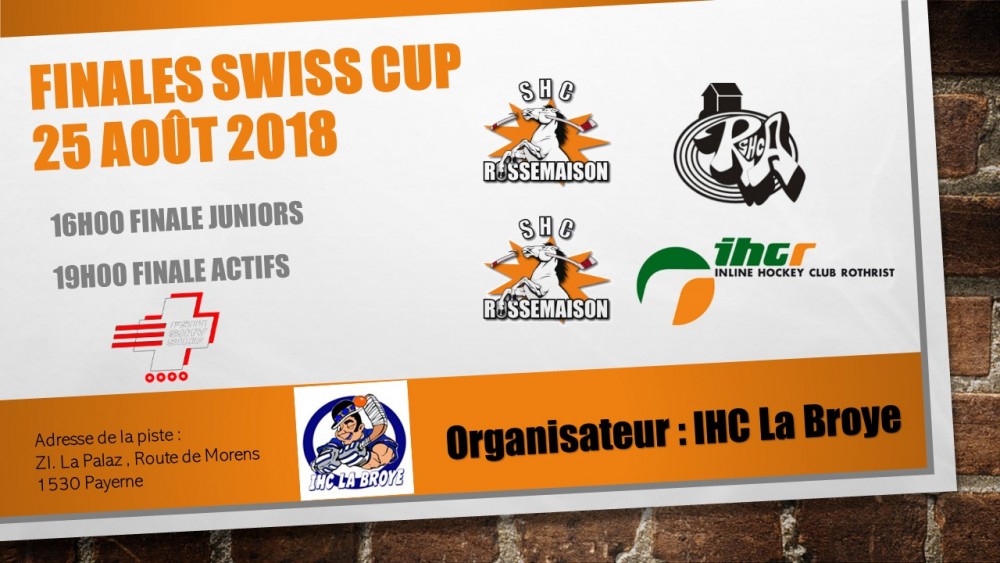 SWISS CUP 2018 Finales Actifs et Juniors : les quatre équipes connues 