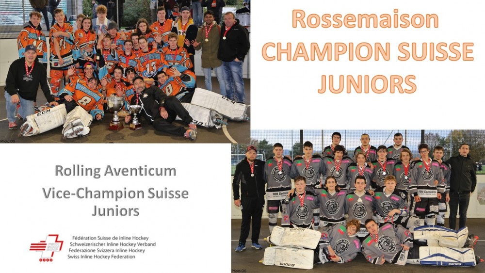 Champion Suisse Juniors : ROSSEMAISON 