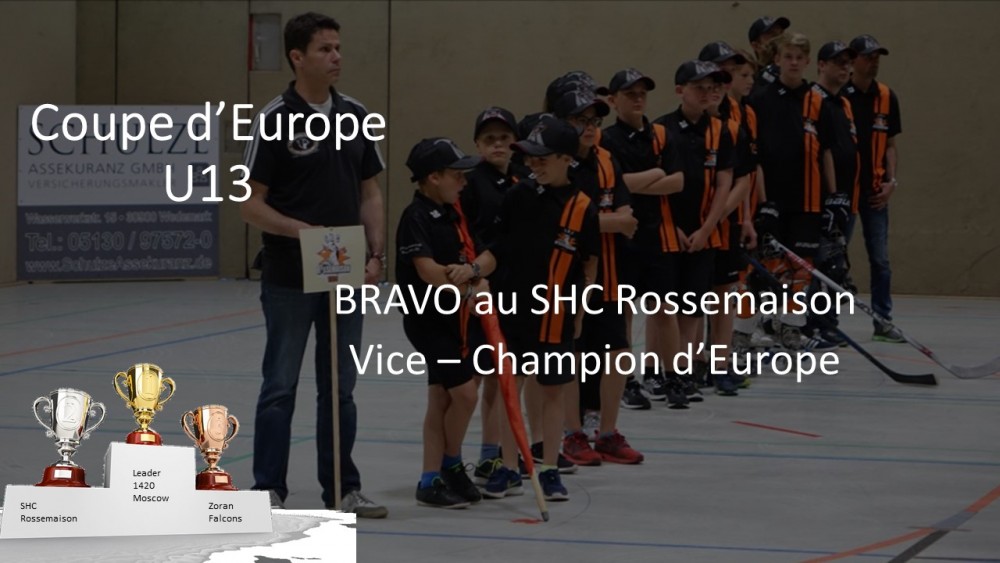 Rossemaison U13 Vice-Champion d'Europe