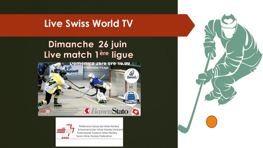 Live Dimanche 26 juin par Swiss World TV