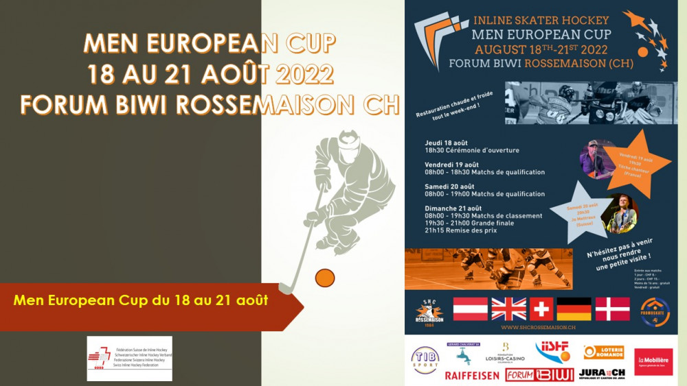 European Cup Men du 18 au 21 août 2022