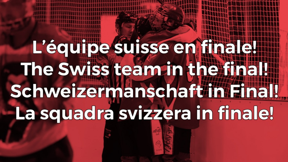 The Swiss team in the final!
