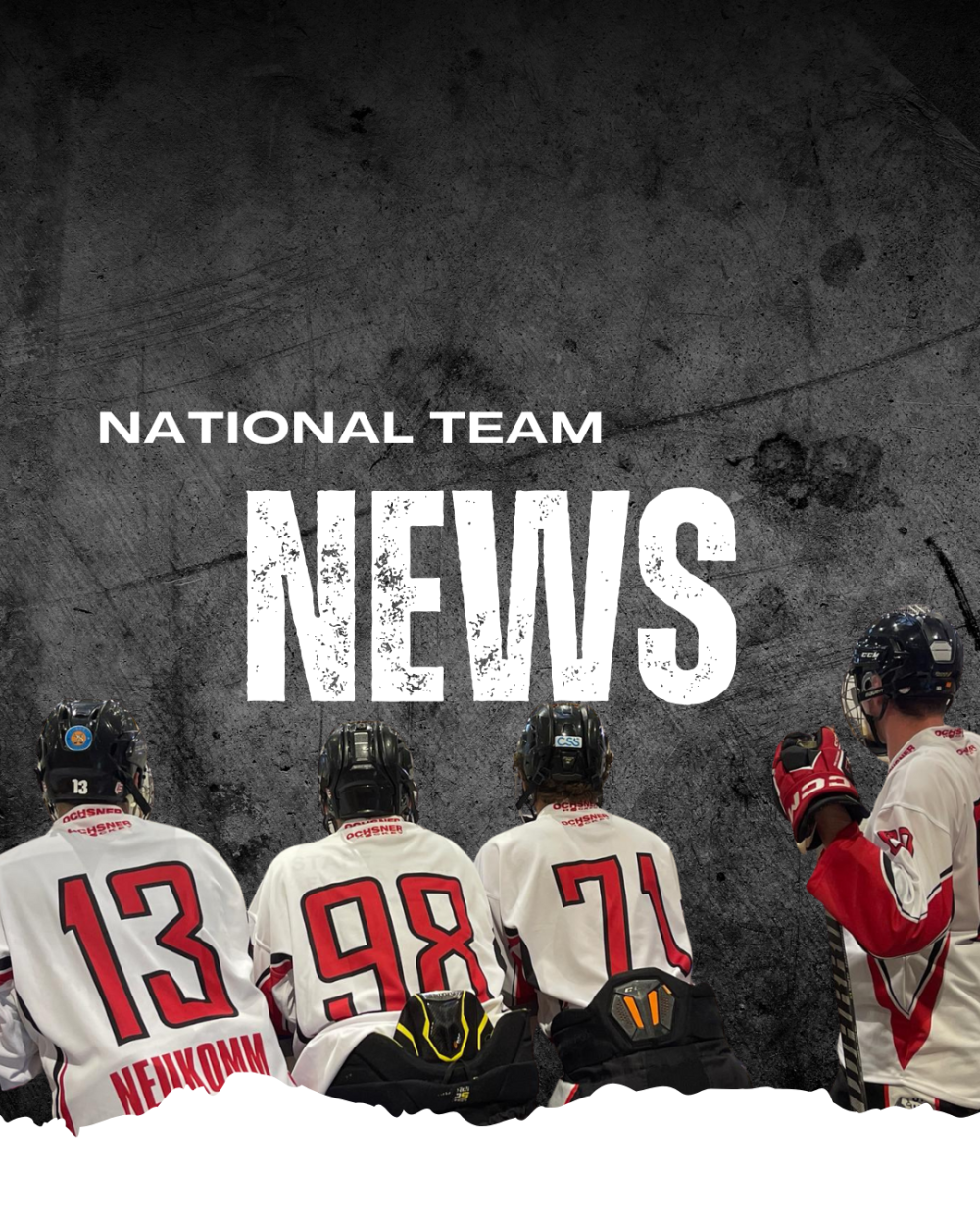 Convocation au 1er camp d'entraînement de l'équipe nationale MEN du 6 au 8 juin à Lugano-Cadempino