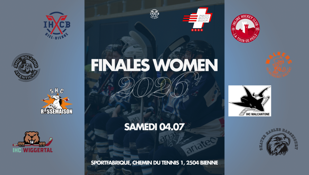 Bienne accueille les finales du championnat suisse féminin d’inline hockey