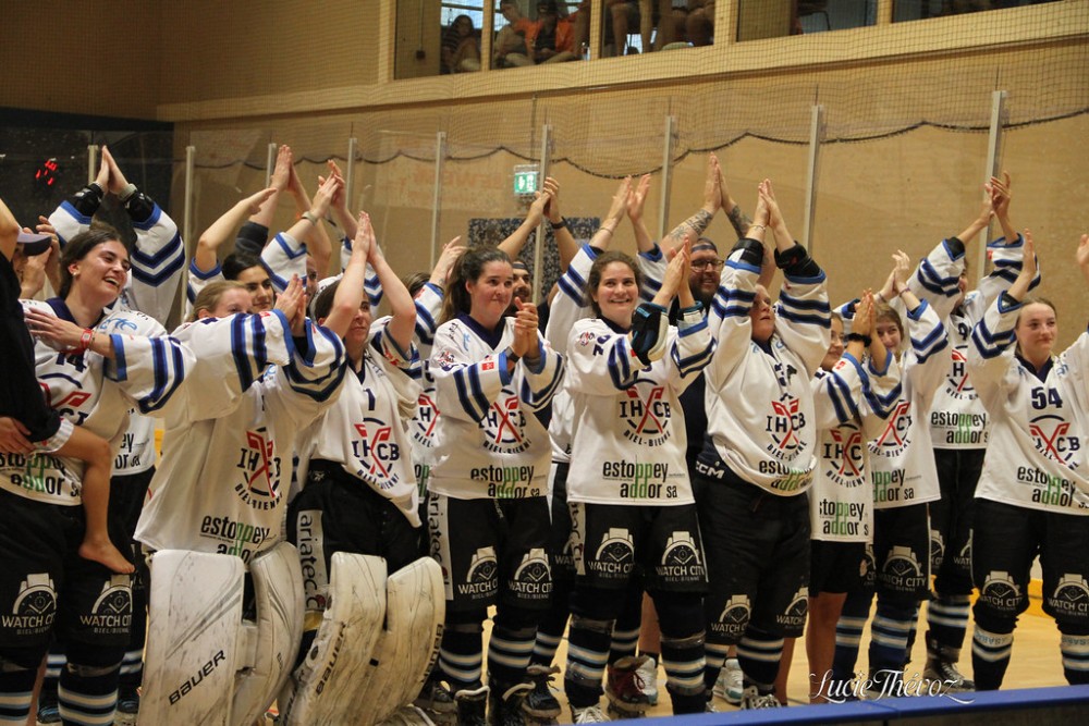 Le IHC Bienne conserve sa couronne au terme des finales Women LNA 2026